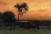 George Inness Sunrise oil painting artist